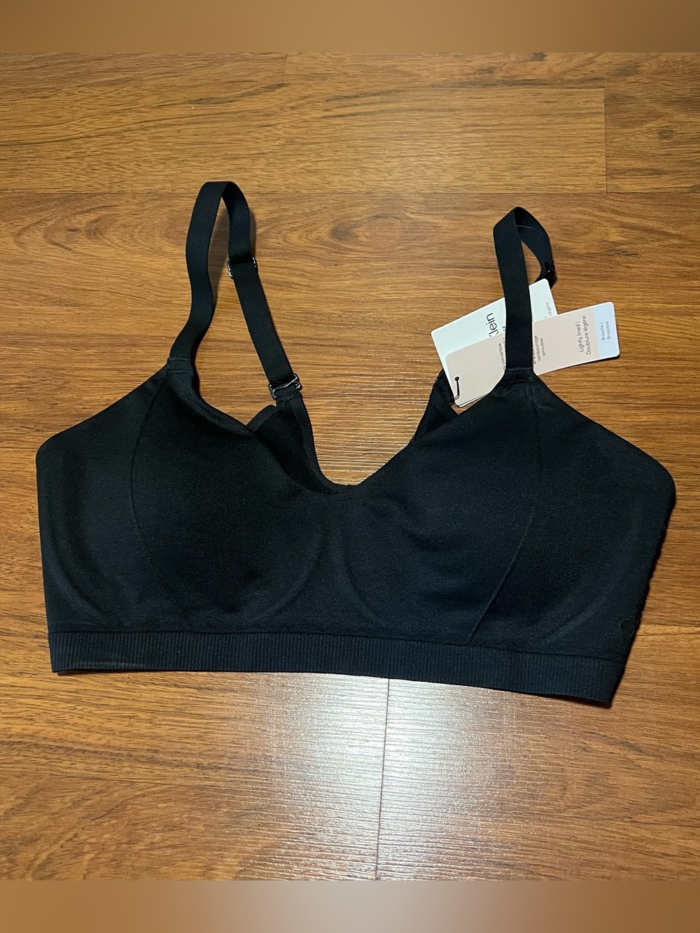 Black CK Wireless Comfort Bralette